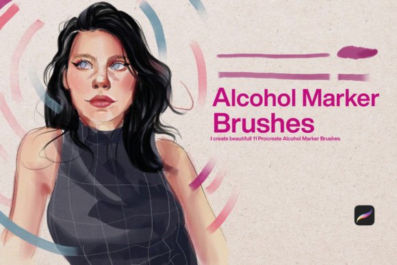 Download 10 Alcohol Marker Brushes Procreate - Marker Collection