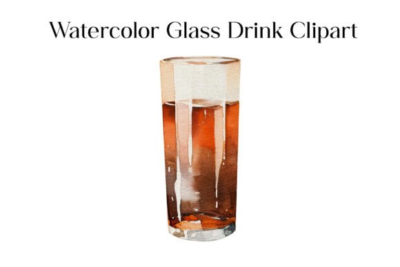 Download Watercolor Glass Drink Clipart - Premium Resources
